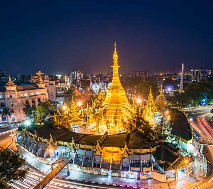 Beautiful Yangon City Day Tour