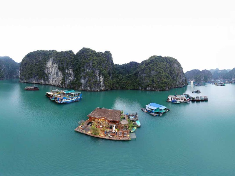 Exploring Vung Vieng by Kayak Exploring Vung Vieng by kayak with stunning limestone cliffs