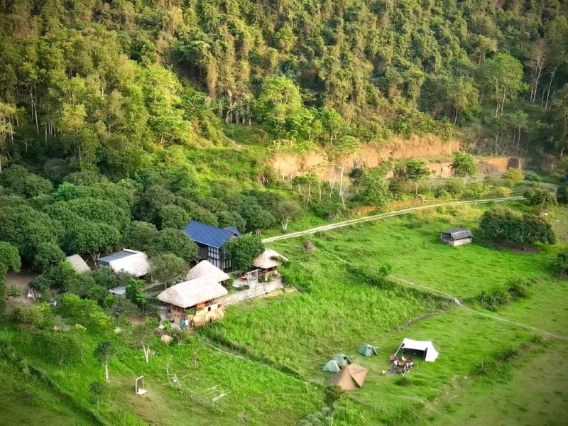 Green Valley Adventure in Hai Phong Green Valley in Hai Phong offering eco-tourism and adventure activities.