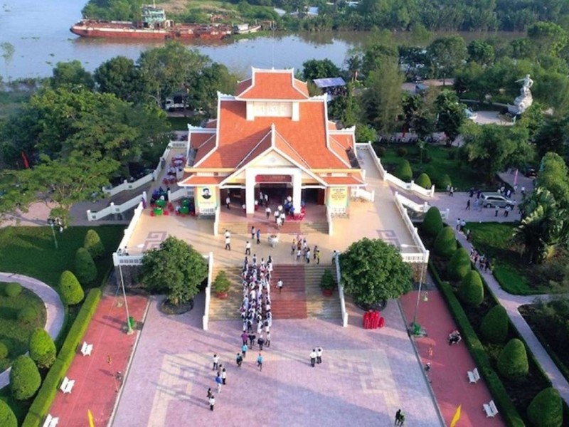 Overview of Vam Nhut Tao Historical Site Long An