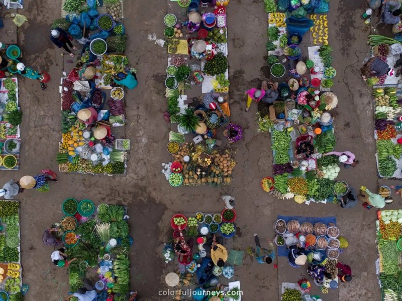 Vi Thanh Outdoor Farmers Market Hau Giang